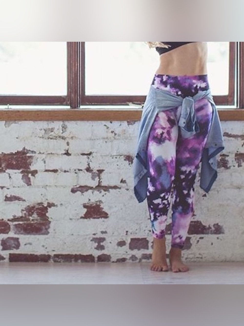 Lululemon Wunder Under High Times Blooming Pixie Leggings Size 4